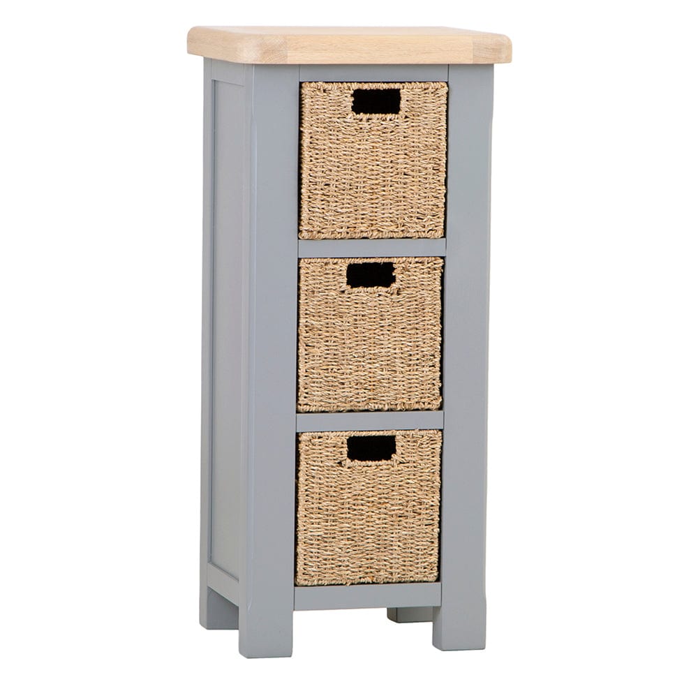 Hallway basket storage unit best sale