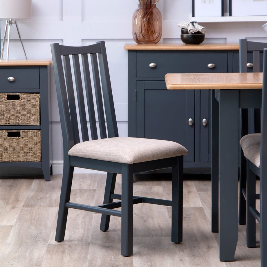 Gloucester Midnight Grey Painted Oak Furniture Chiltern Oak Furniture